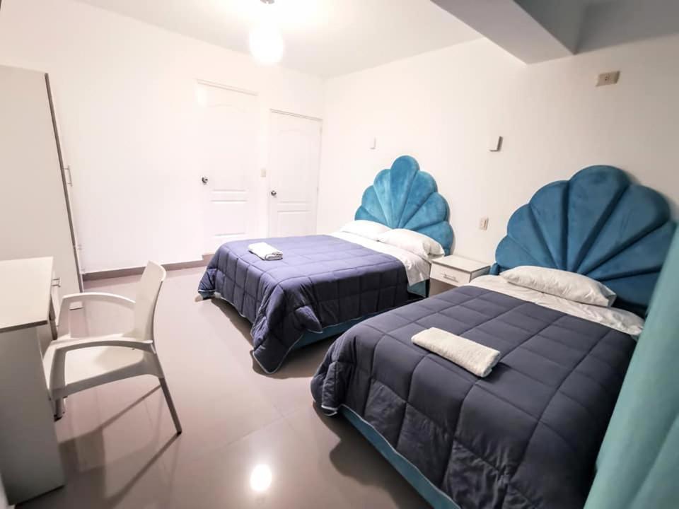 Aquamarine Paracas Beach Hostal المظهر الخارجي الصورة