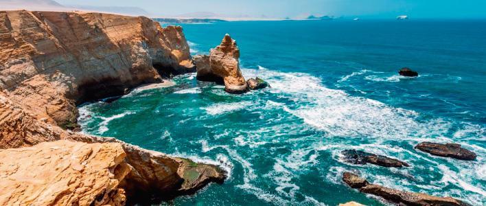 Aquamarine Paracas Beach Hostal المظهر الخارجي الصورة