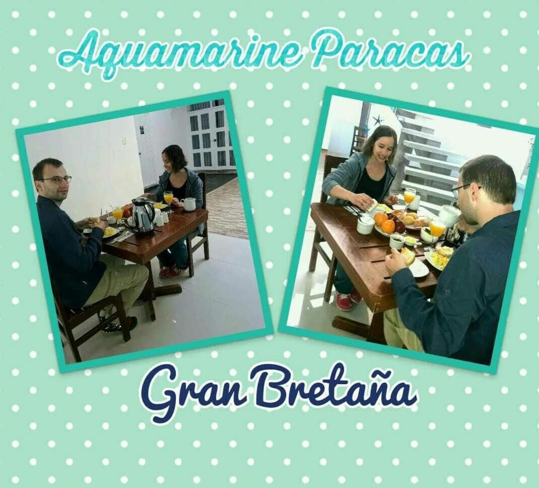 Aquamarine Paracas Beach Hostal المظهر الخارجي الصورة