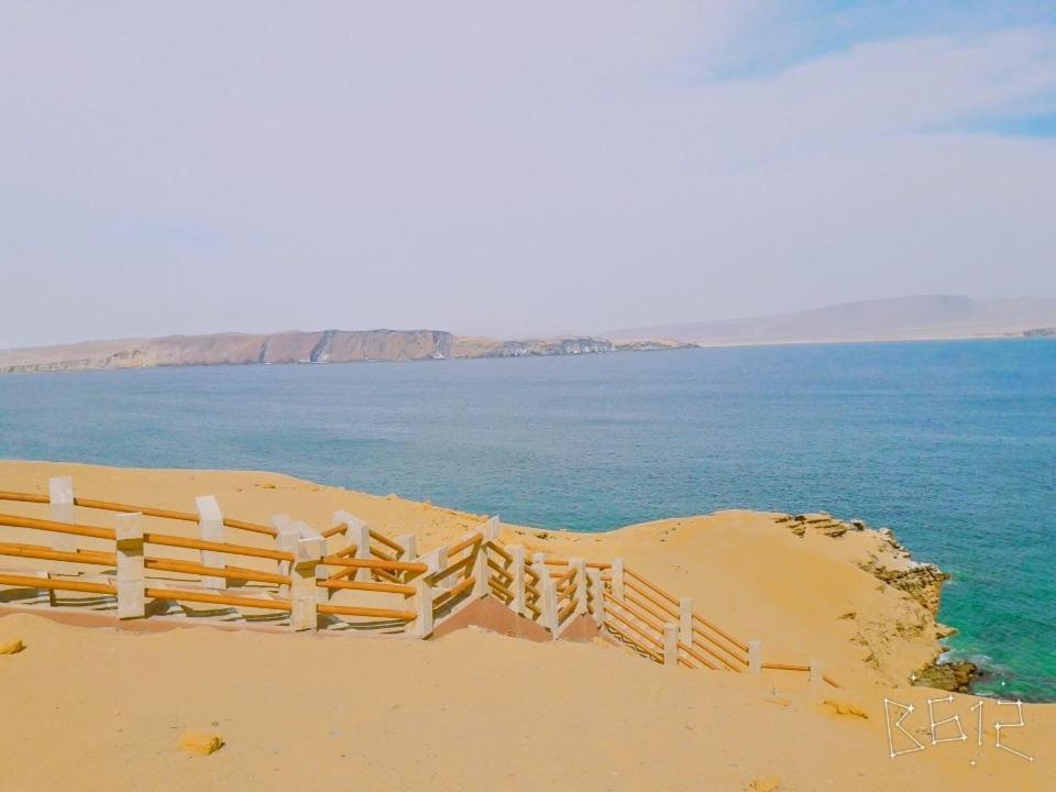 فندق Aquamarine Paracas Beach Hostal المظهر الخارجي الصورة