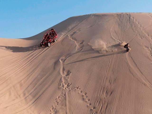 فندق Aquamarine Paracas Beach Hostal المظهر الخارجي الصورة