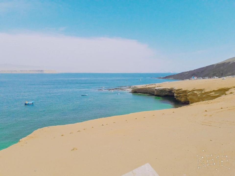 فندق Aquamarine Paracas Beach Hostal المظهر الخارجي الصورة